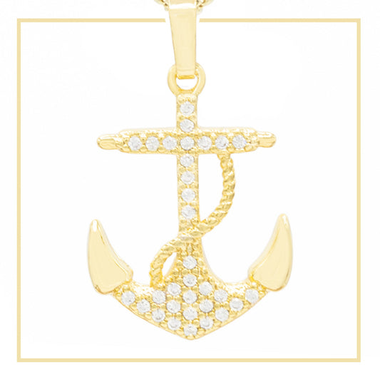 Anchor Cross 14K Gold Filled Pendant