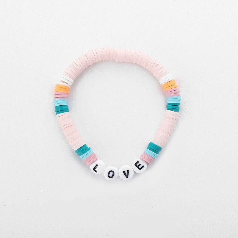 Copy of "Sweetheart Soft Clay Bracelet"