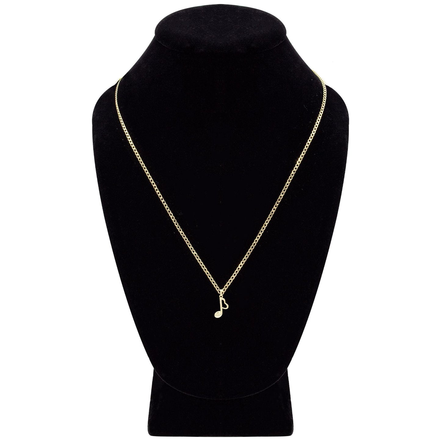 14K Gold Music Necklace Set