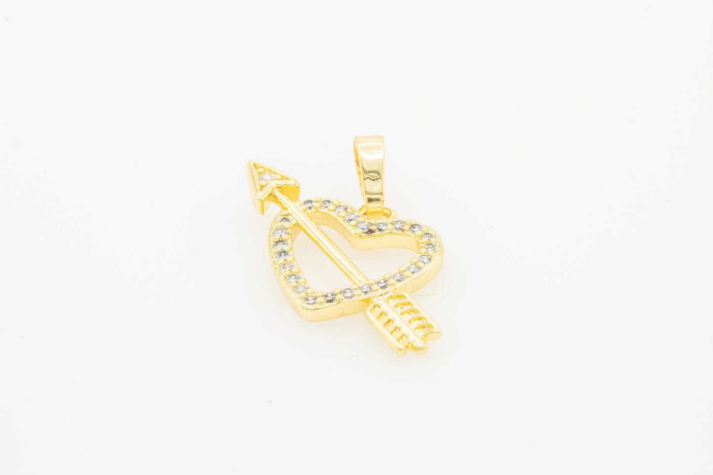 14K Gold Filled Heart Pendant