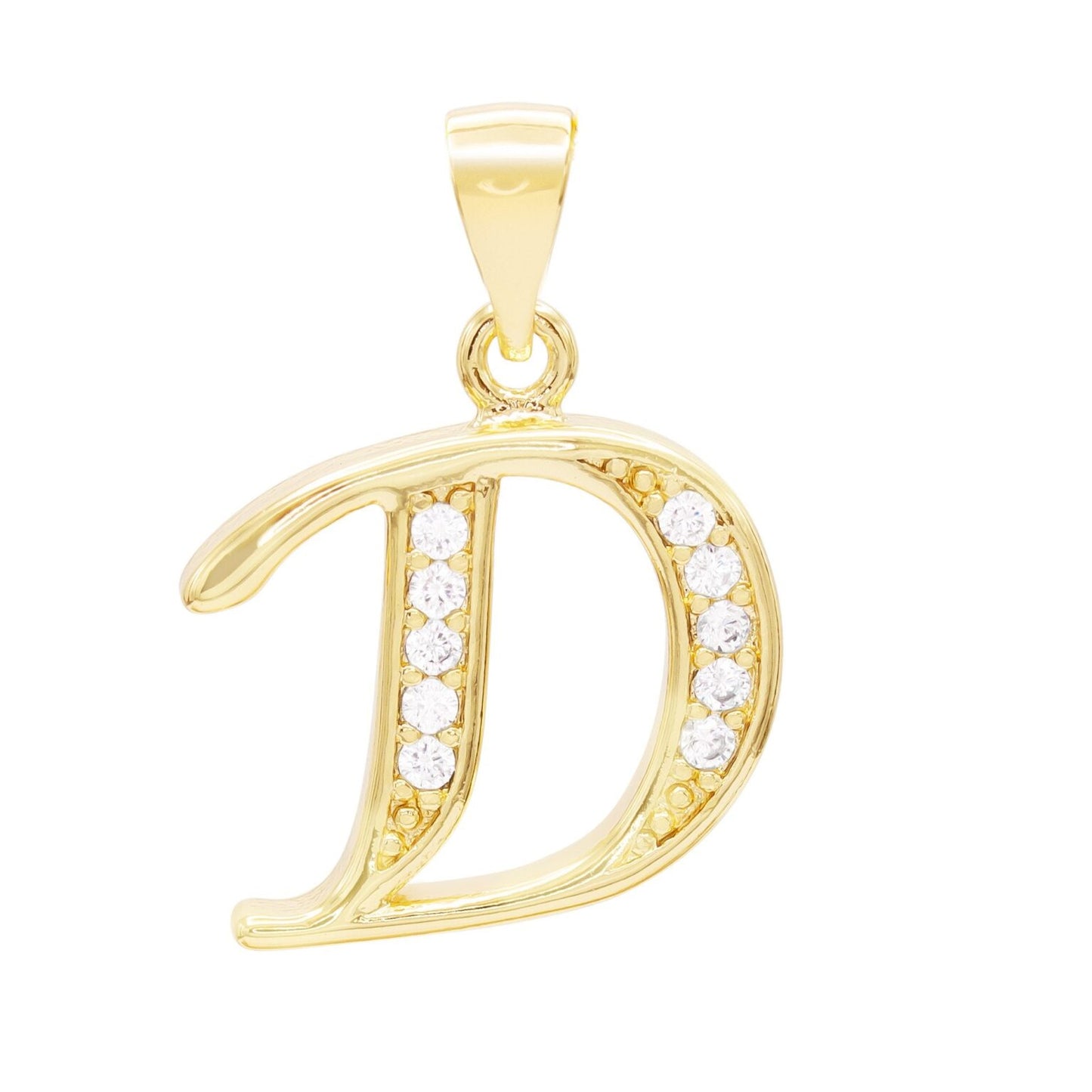 Alphabet Personalized 14K Gold Chain Set