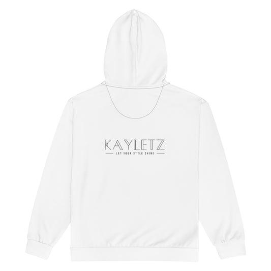 Unisex zip hoodie